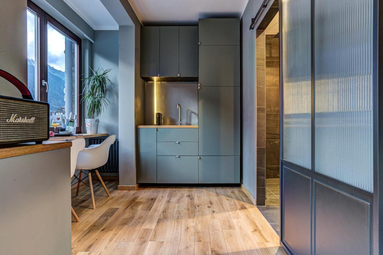 Chamonix City Center Luxury Studio Apartment Exterior photo